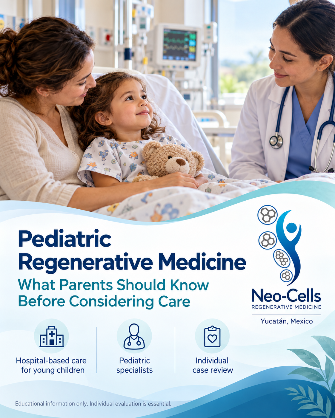 Pediatric Patient being cared for by a doctor